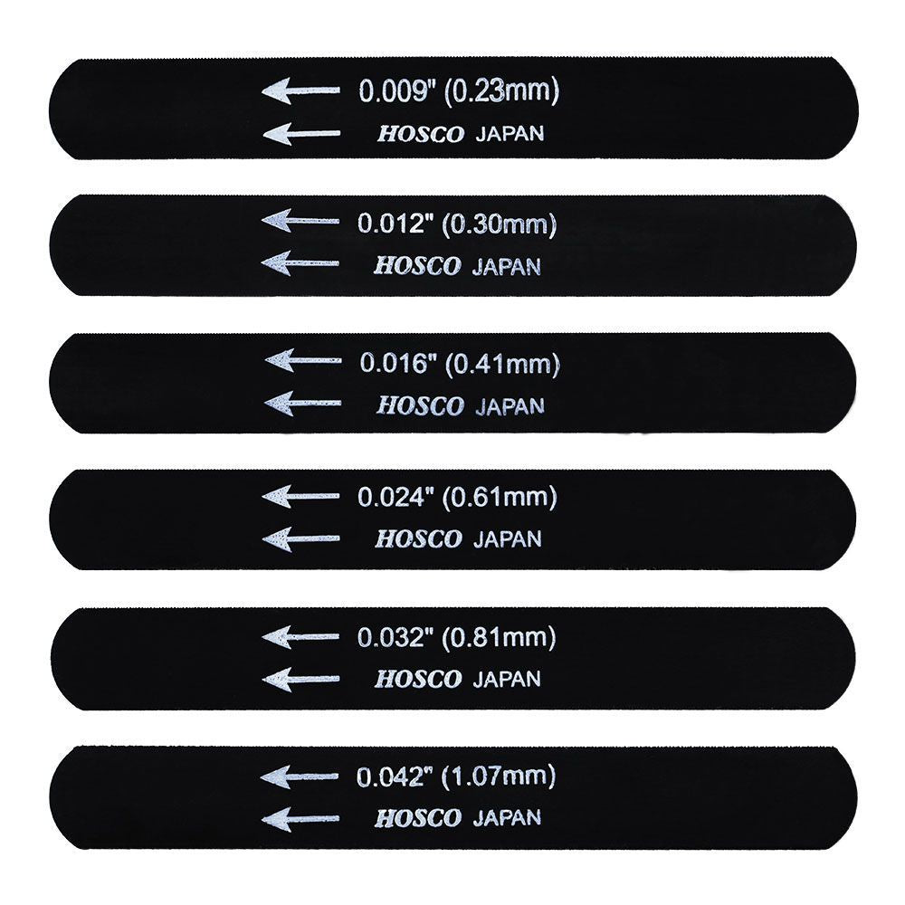 Hosco H-NF-EG009 Black Nut Electric Guitar Files 009-042 With Aluminum Mag-Holder