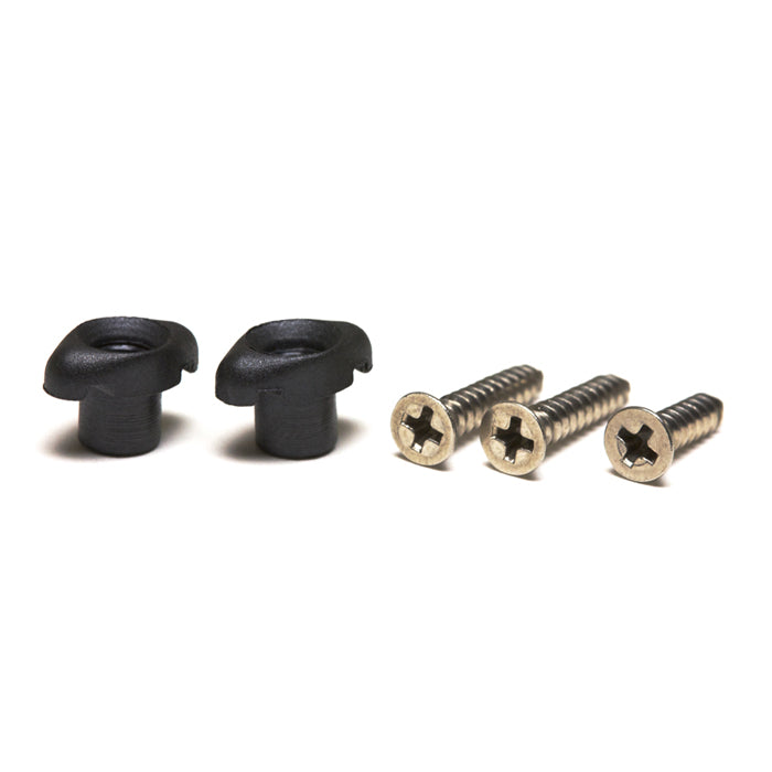 Graph Tech PT-5001-00 Black TUSQ XL Slotted Nut & Retainer Pak