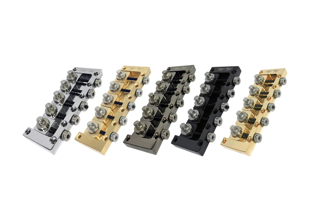 Ray Ross Saddle-Less 5-String Bass Bridge – 17mm Spacing