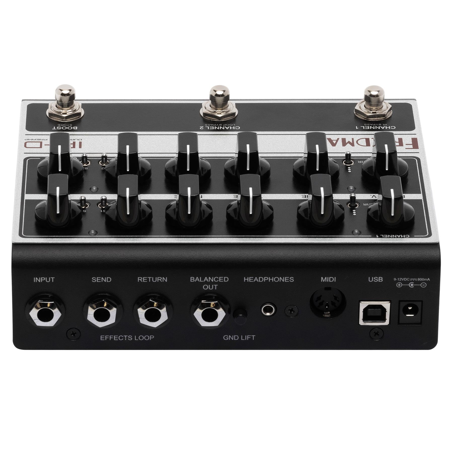 FRIEDMAN IR-D DUAL TUBE PREAMP AND DI
