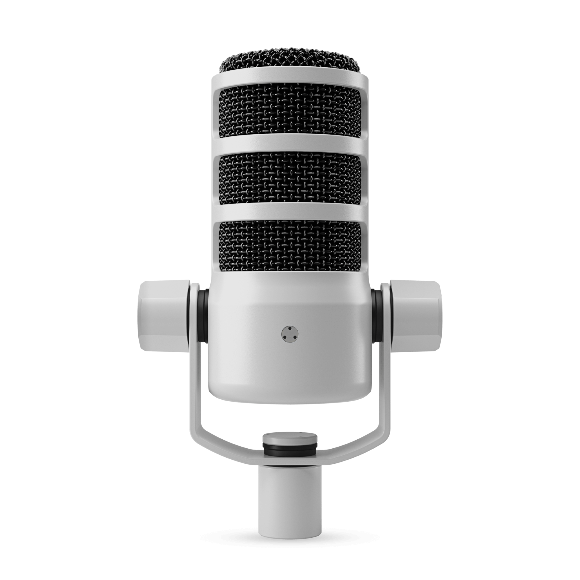 RODE PodMic USB White — Microphone, studio recording microphone body