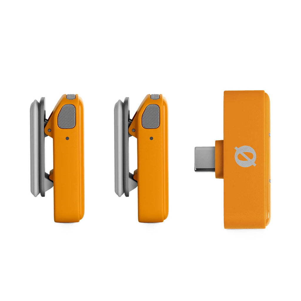 RODE Wireless Micro (USB-C, Orange) — Microphone, studio recording microphone body