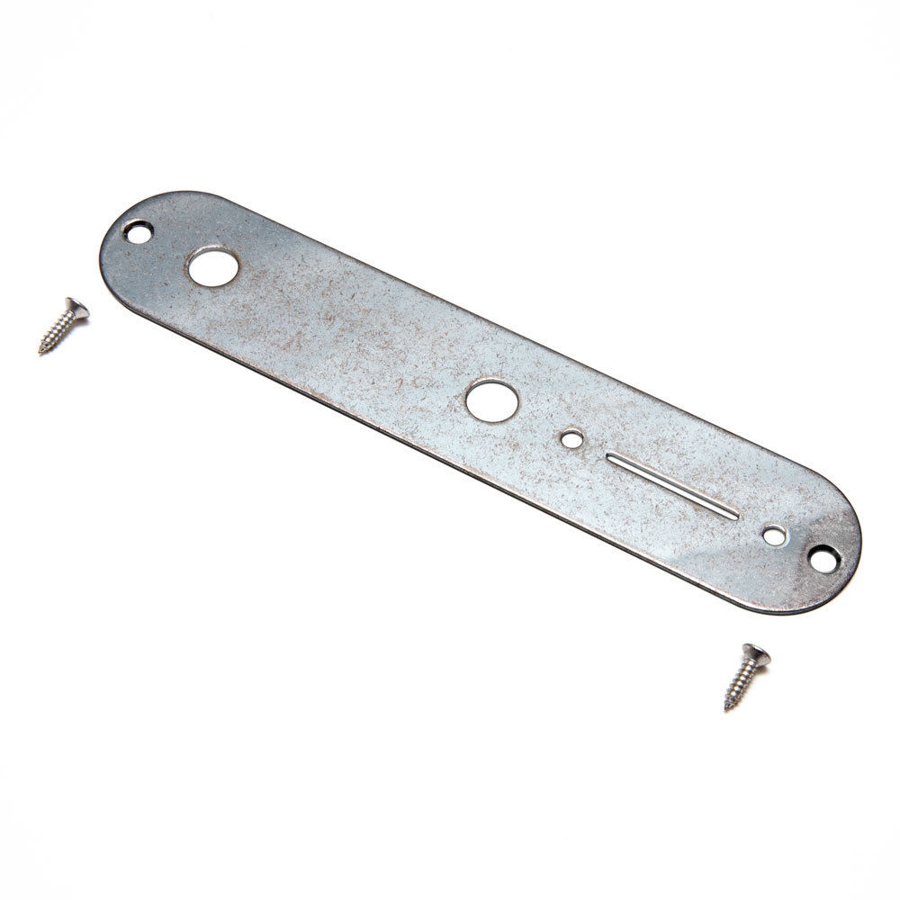 Gotoh CP10 Aged Chrome Relic Series Tele Control Plate