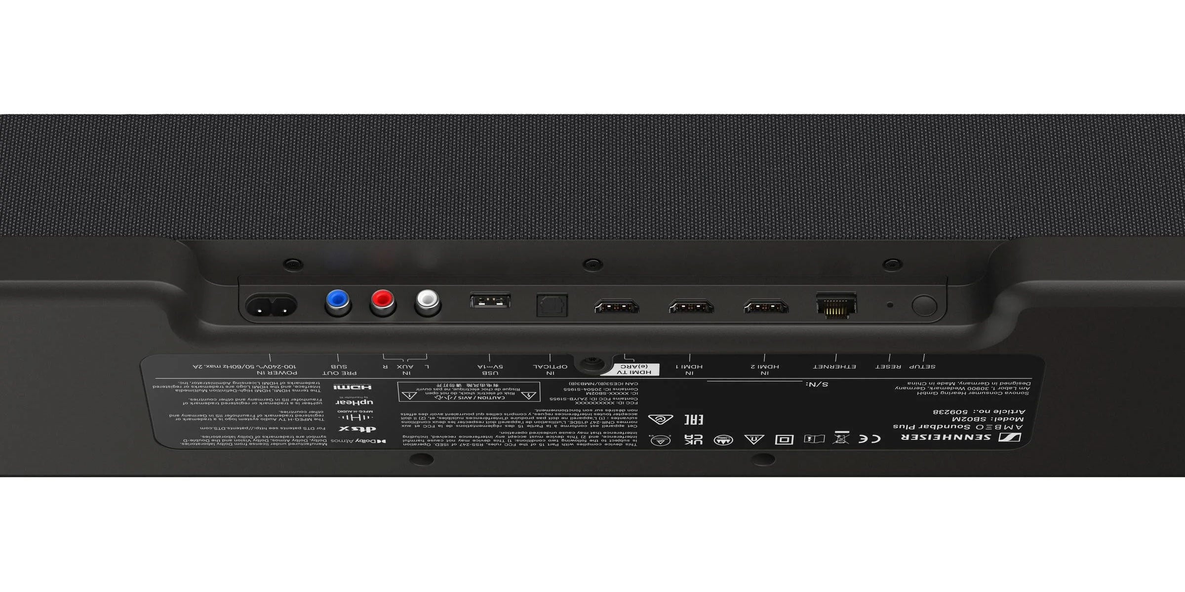 SENNHEISER SB02M PLUS — Studio Monitor, nearfield reference loudspeaker