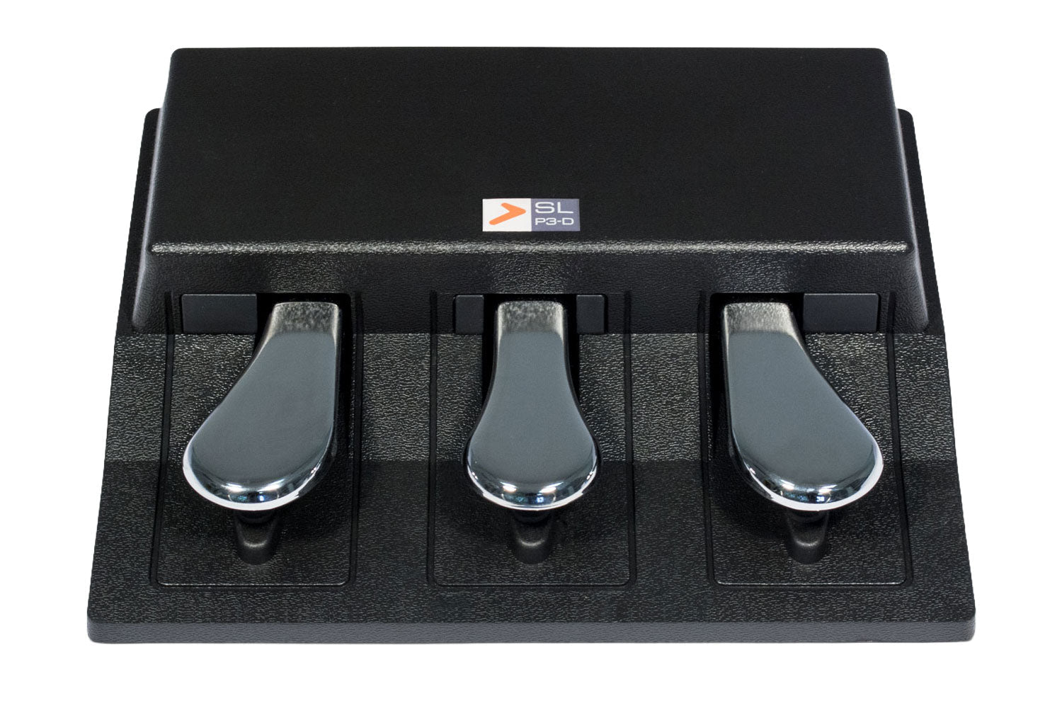 A black three-pedal unit with a label reading SL P3-D on the top section.