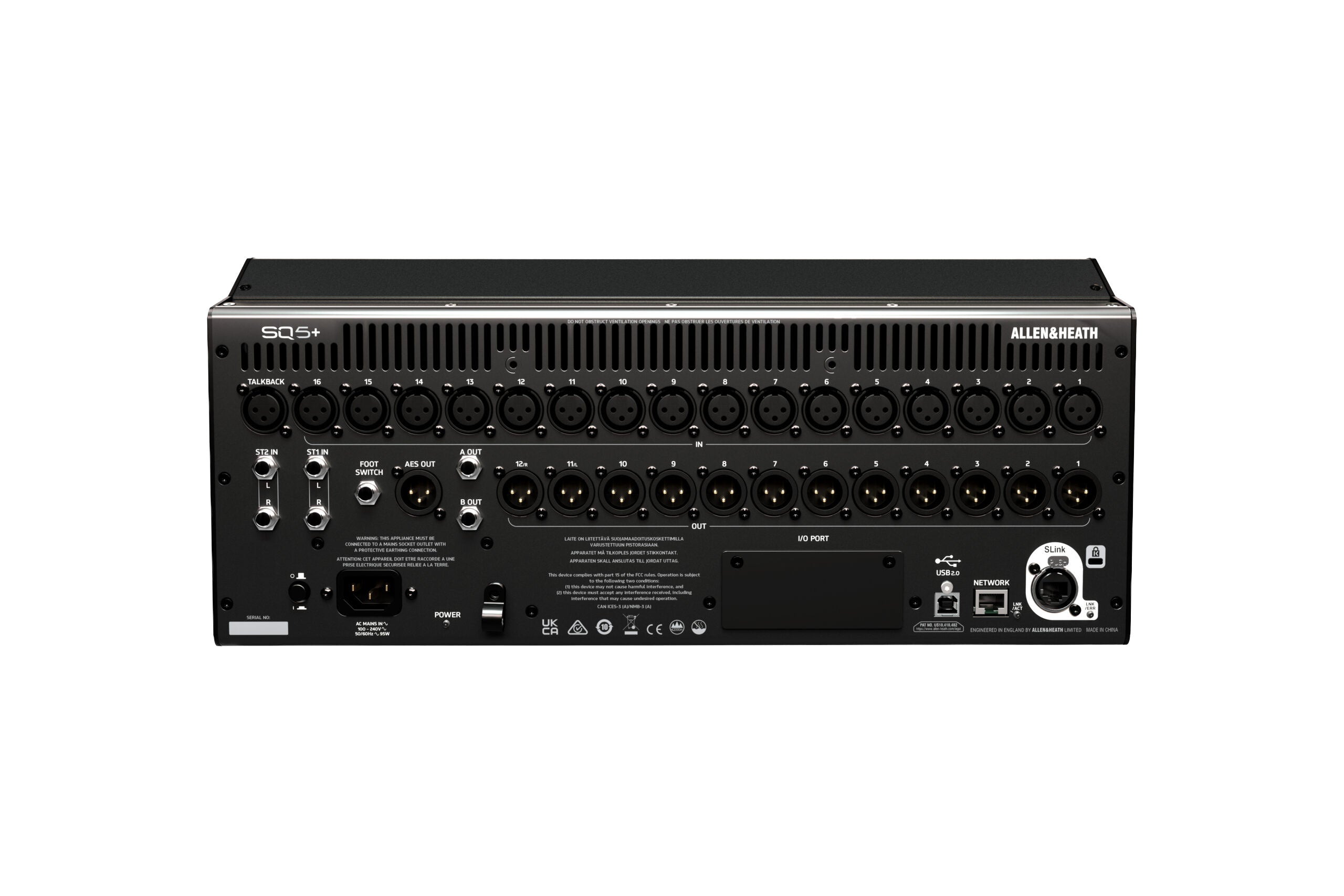ALLEN & HEATH SQ-5+ — Mixer
