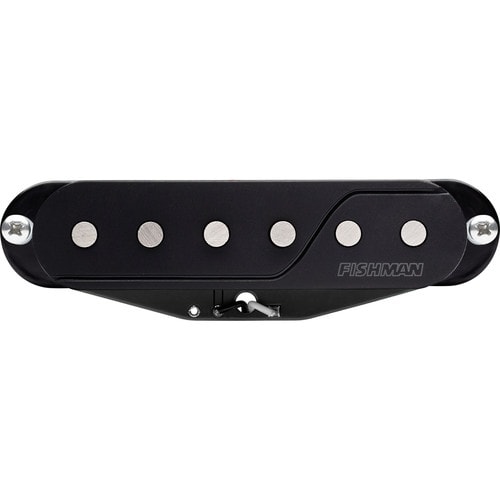 Fishman Fluence Single Width Pickups For 6-String Blk/White