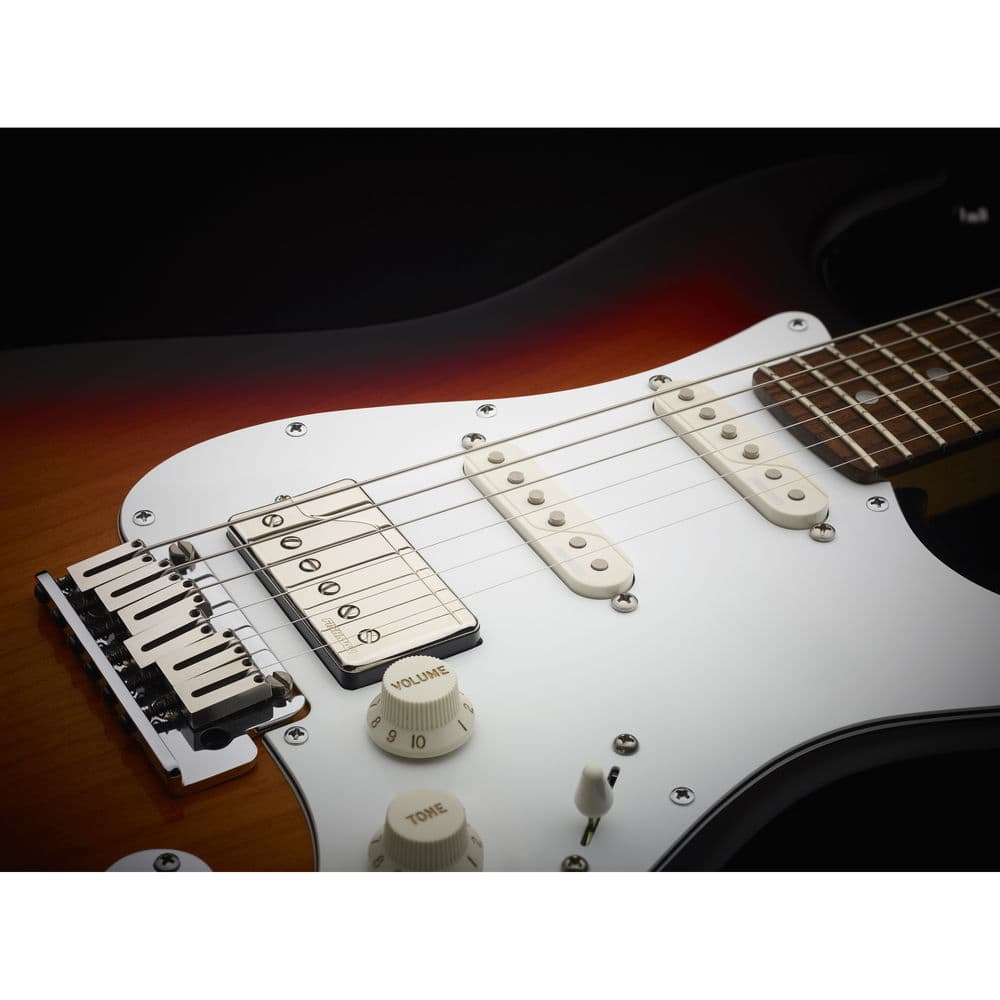 Fishman Fluence Single Width Pickups For 6-String Blk/White