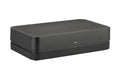 A black rectangular device with rounded edges and a small WiFi indicator on the front panel.