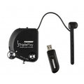 Black Fishman TriplePlay wireless guitar controller unit with knob, joystick, USB receiver, and sensor bar.
