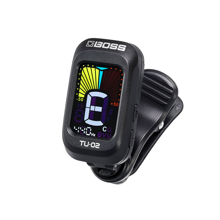 BOSS TU-02 Clip-On Backlit Tuner