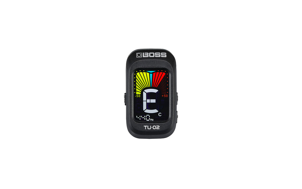 BOSS TU-02 Clip-On Backlit Tuner