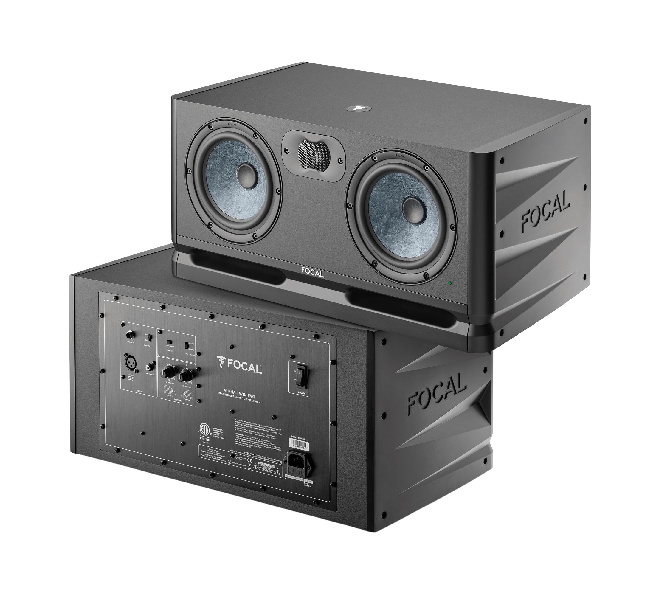 FOCAL Alpha Twin Evo NWG — Studio Monitor, nearfield reference loudspeaker