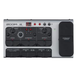 ZOOM V6-SP | Professional Vocal Effects Pedal With Built-in Looper & Format Pedal