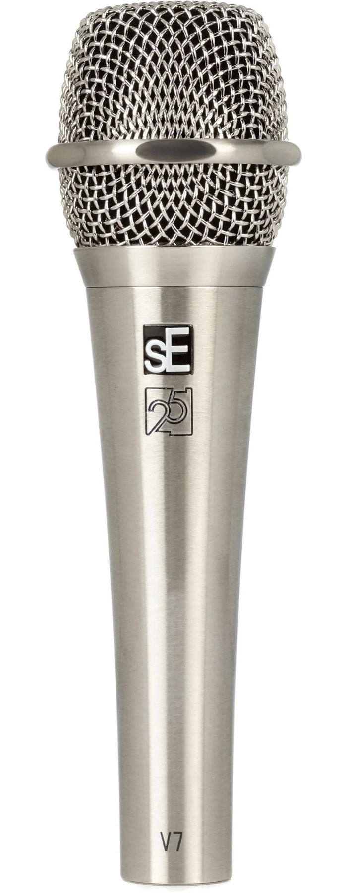 SE ELECTRONICS V7 Nickel 25th Anniversary Edition — Microphone, studio recording microphone body