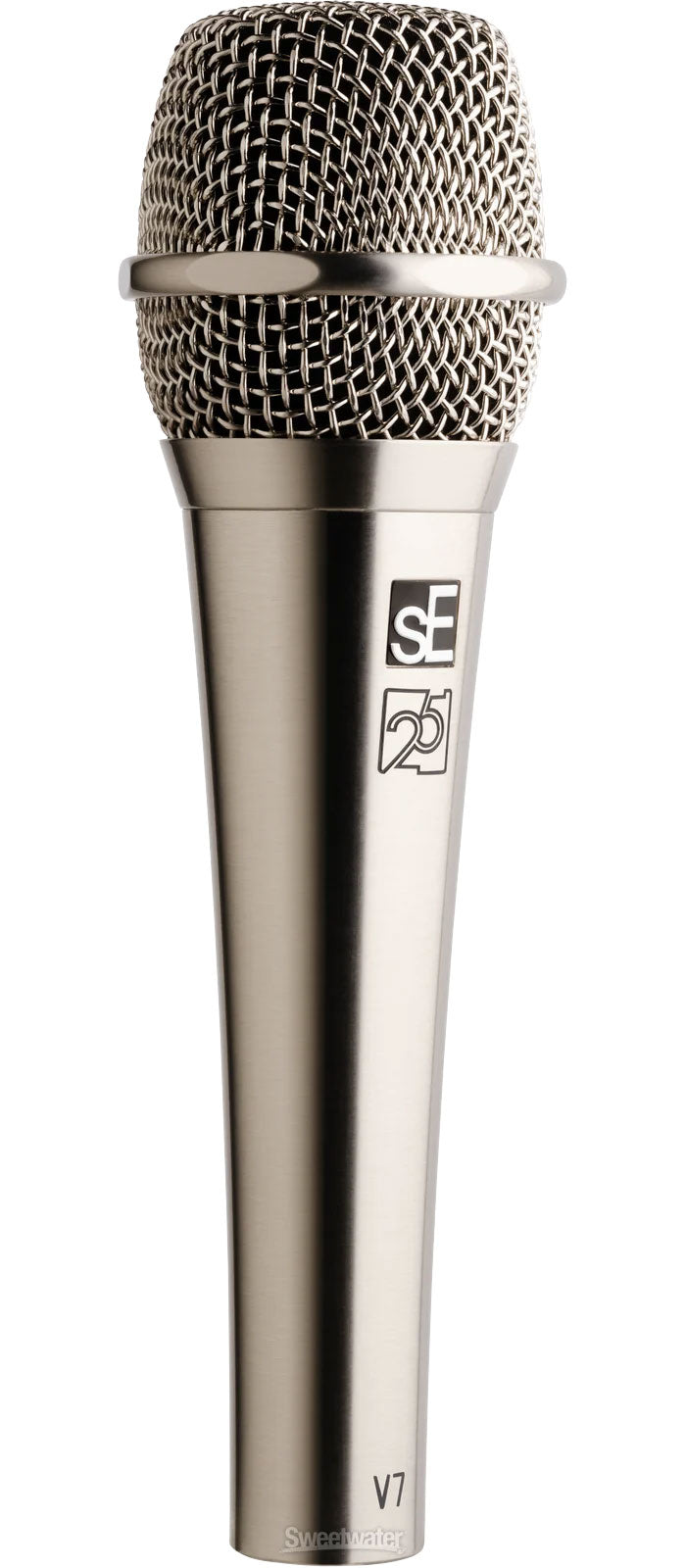 SE ELECTRONICS V7 Nickel 25th Anniversary Edition — Microphone, studio recording microphone body