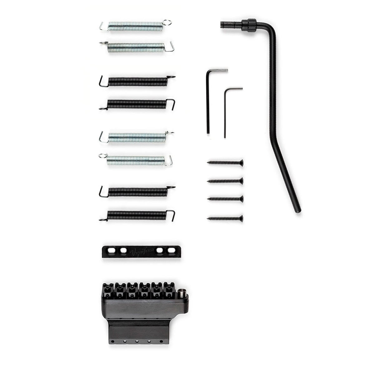 Vega Trem VT1 Ultra Trem 6 Point System for Strat – Black