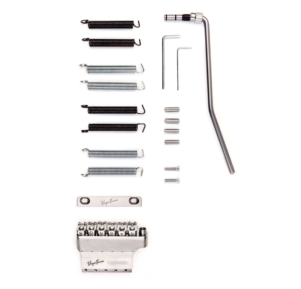 Vega Trem VT1 Ultra Trem 2 Point System for Strat – Chrome