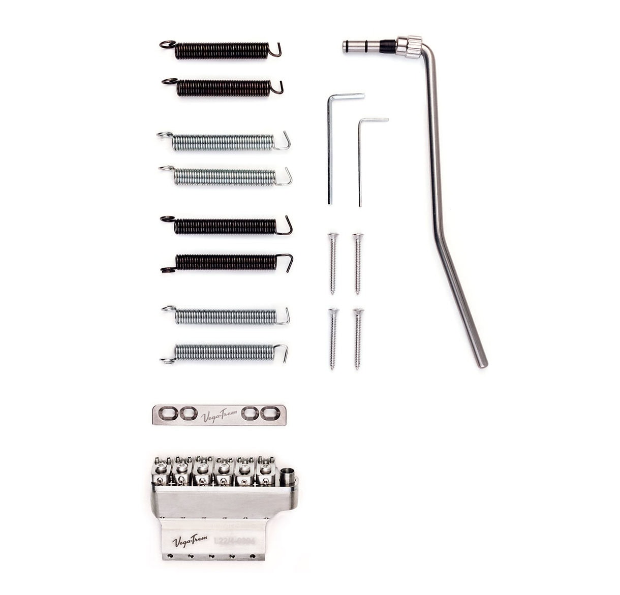 Vega Trem VT1 Ultra Trem 6 Point System for Strat – Chrome