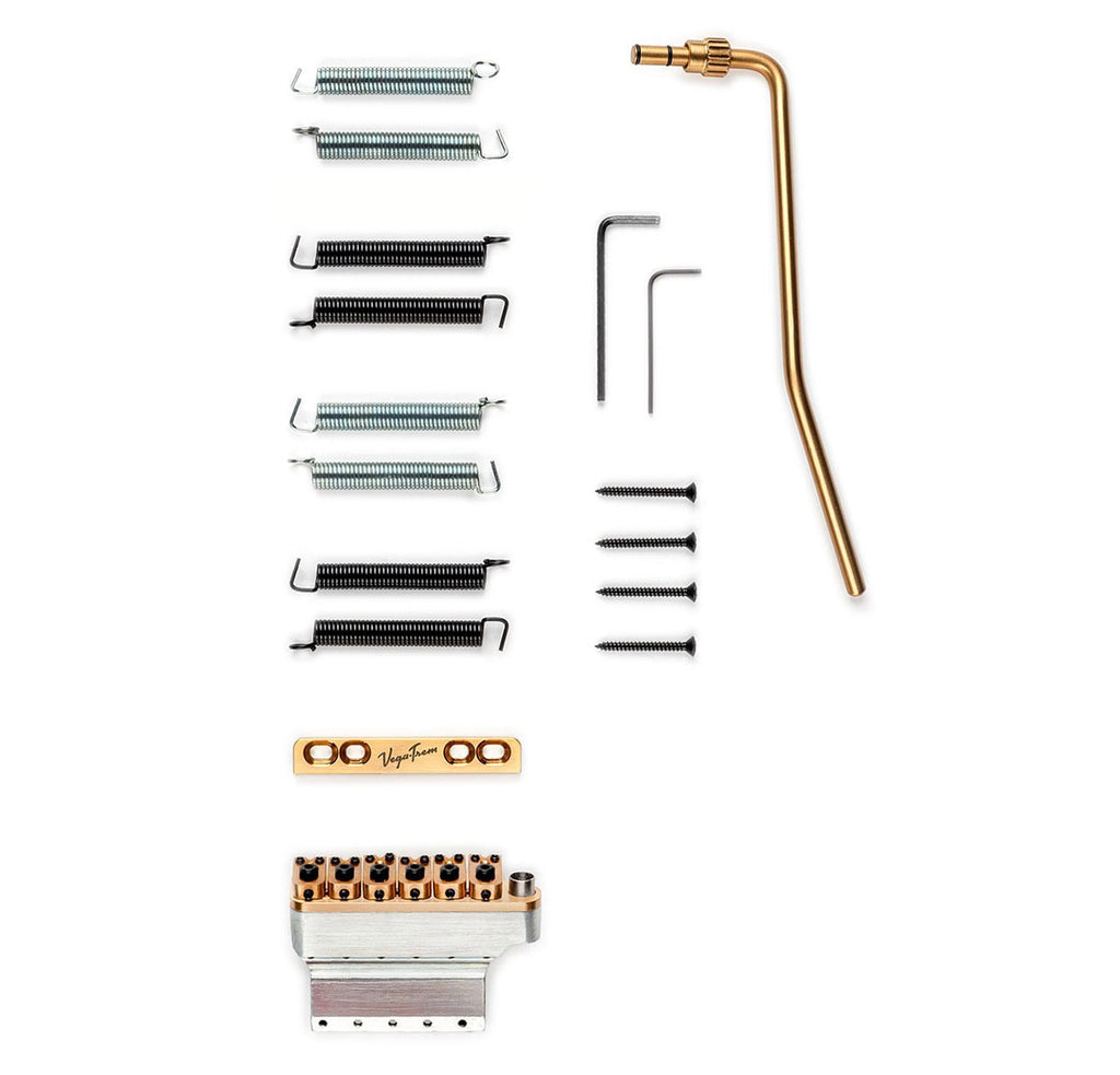 Vega Trem VT1 Ultra Trem 6 Point System for Strat – Gold