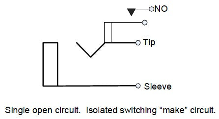Switchcraft #13 – 1/4″ Mono Jack With Isolated Make Circuit