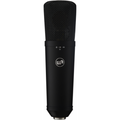 Black large-diaphragm condenser microphone with a mesh grille and WA logo on the body.