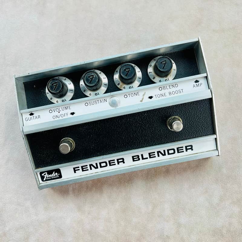 Fender Blender Fuzz Pedal 1968 - Silver