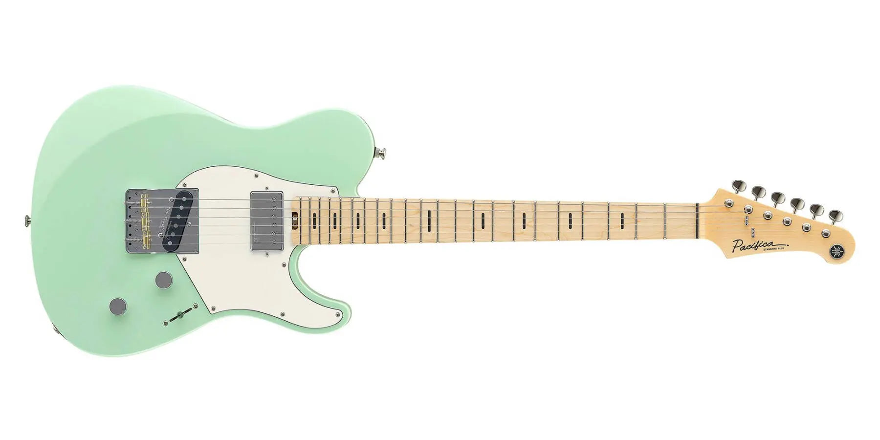 Yamaha Pacifica SC Standard Plus, Maple Neck Electric Guitar with Gigbag - Pappermint Green PACS+11SM PGN